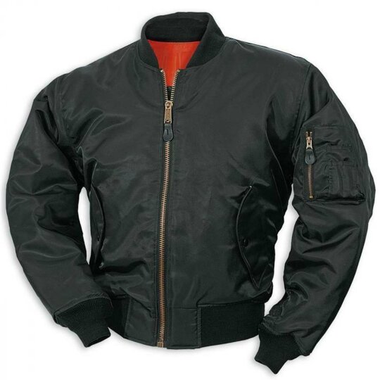 Brandit MA1 Bomberjacket nero L