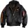 Alpha Industries Bomber Jacke MA-1 D-Tec SE schwarz / orange 3XL