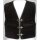 Cha Cha Kutte KAI Leather Waistcoat Nubuck Leather Piping Pockets 56