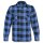 Camicia da boscaiolo Mil-Tec nero / blu 3XL