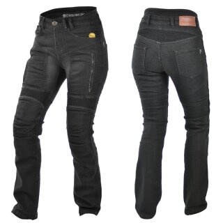 Trilobite Parado jeans moto donna nero lungo