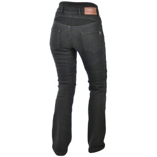 Trilobite Parado Motorrad-Jeans Damen schwarz lang