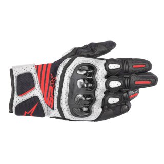 Alpinestars SP X Air Carbon V2, guanti, nero / bianco /...