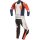 Combinaison en cuir Alpinestars GP Force 2 pièces rouge fluo / noir / blanc / orange fluo