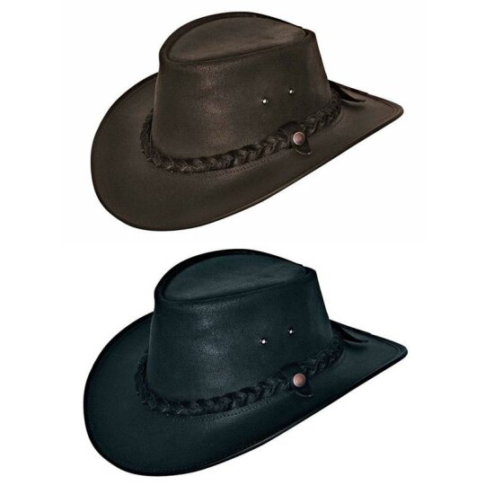 Sombrero de Bushskin negro L