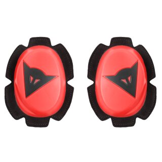 Dainese Pista knee slider fluo-red / black