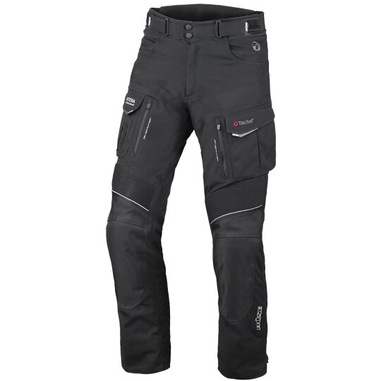 Büse Open Road II pantaloni in tessuto nero uomo 50