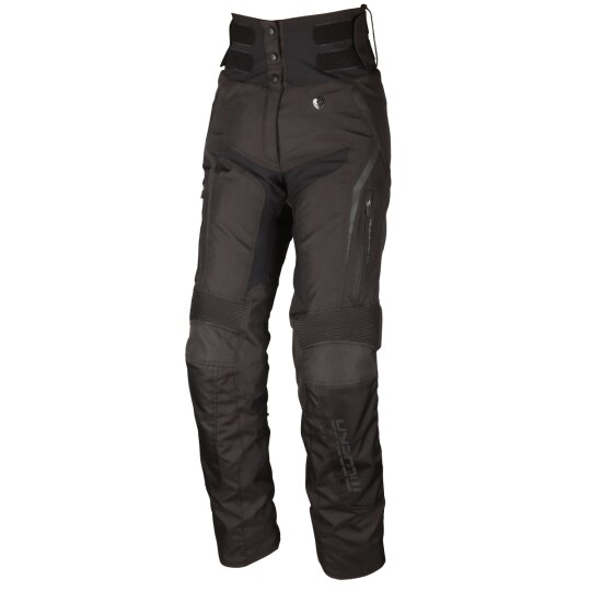 Modeka Elaya Textilhose Damen schwarz Lang 72