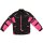 Modeka Tourex II giacca in tessuto nero / rosa Kids 152