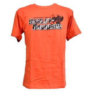 T-Shirt HD Milwaukee Iron Dark Orange