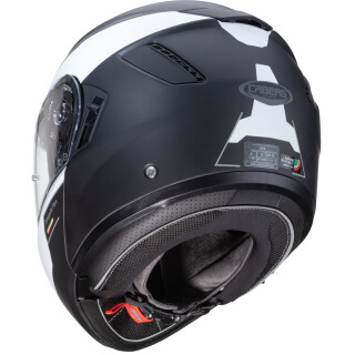 Caberg Levo Prospect flip up casco matt-nero / bianco XXL