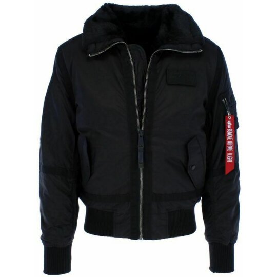 Alpha Industries Bomber Jacke B15-3 TT schwarz S