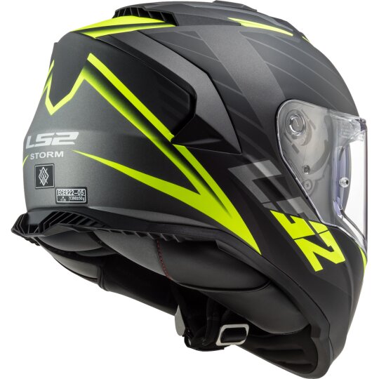 LS2 FF800 Storm full-face 151,20 € matt-black / helmet neon-yel, Nerve