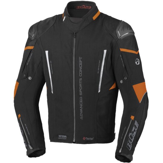 Büse Rocca Textiljacke schwarz / orange 52