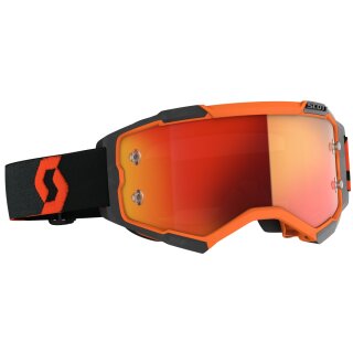 Scott Goggle Fury orange / nero orange lavori di cromo
