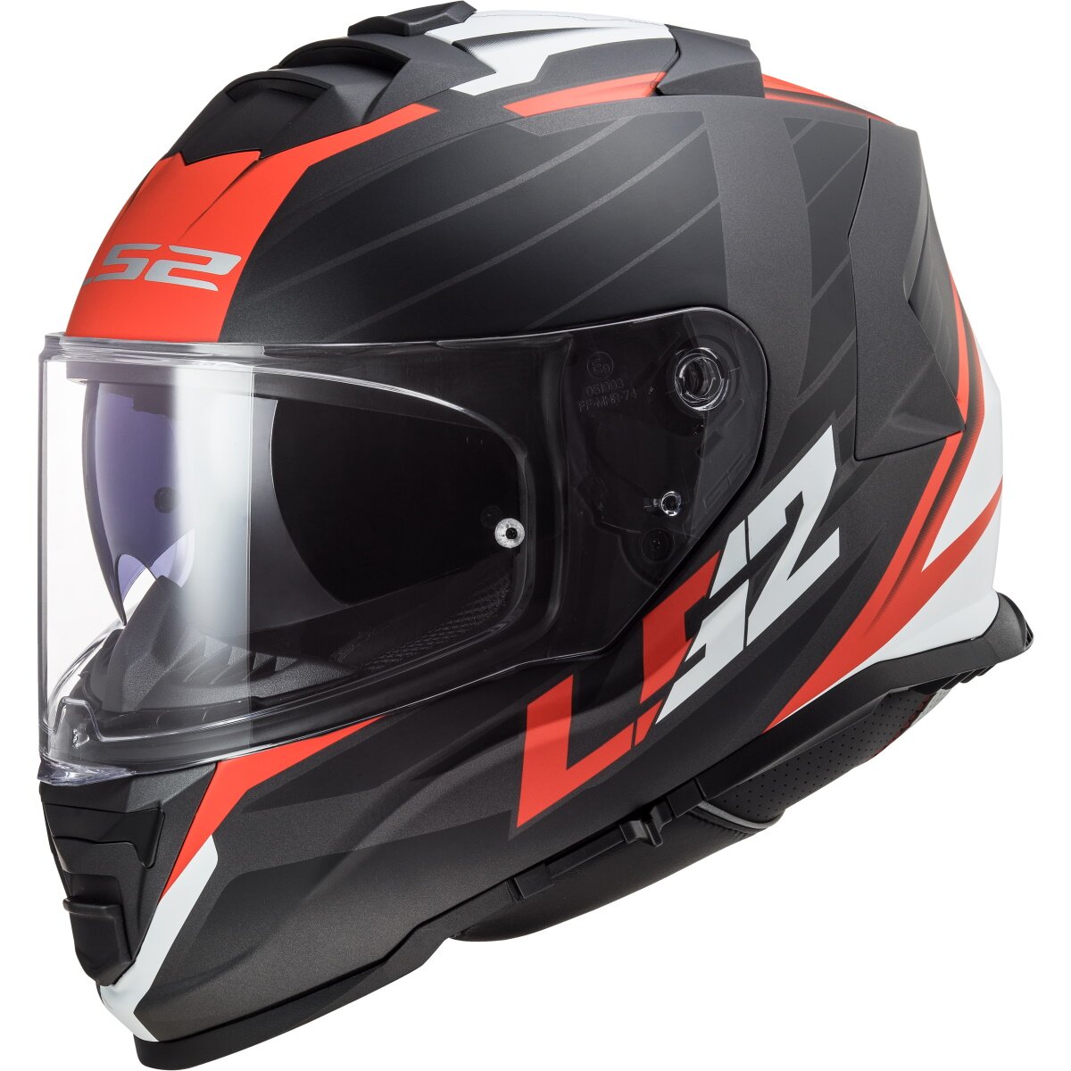 LS2 FF800 Storm full-face Nerve 151,20 red helmet matt-black / mo, € 