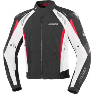 Büse B. Racing Pro Textil-Jacke schwarz / weiß