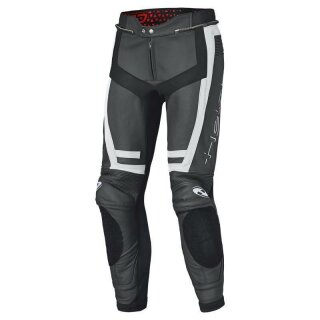 Pantalón de cuero Held Rocket 3.0 negro/blanco hombre 26