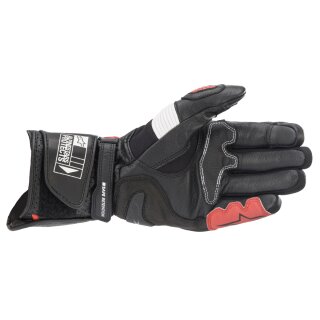 Alpinestars SP-2 V3 guanti nero / bianco / rosso