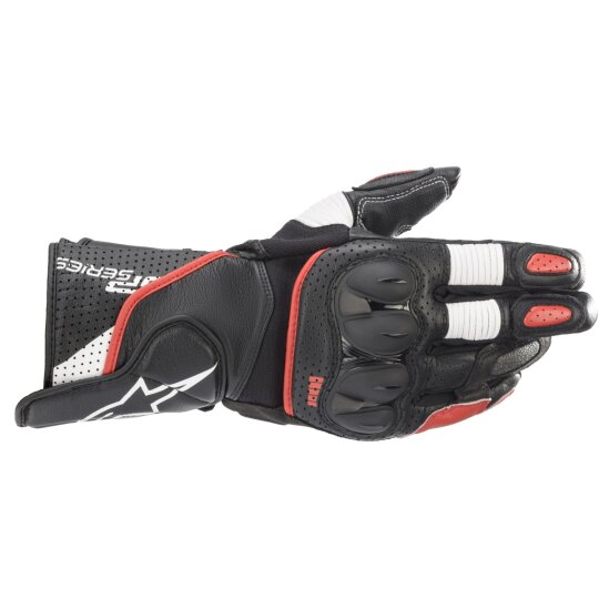 Alpinestars SP-2 V3 Handschuh schwarz / weiß / rot L