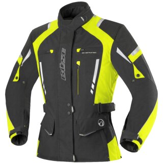 Büse Torino Pro giacca da donna nero / giallo neon