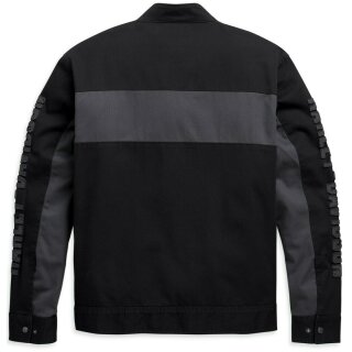 HD Jacket Canvas Colorblock black / grey
