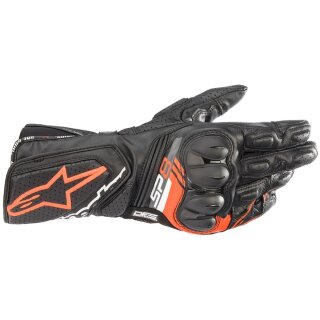 Gants Alpinestars SP-8 V3 noir / rouge fluo