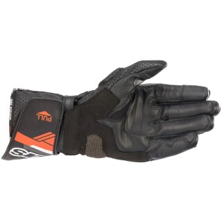 Guantes Alpinestars SP-8 V3 negro / rojo fluorescente