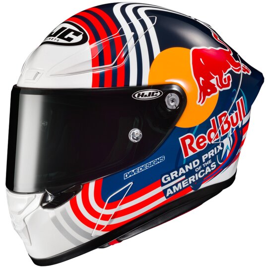 HJC RPHA 1 Red Bull Austin GP MC21 Integralhelm M