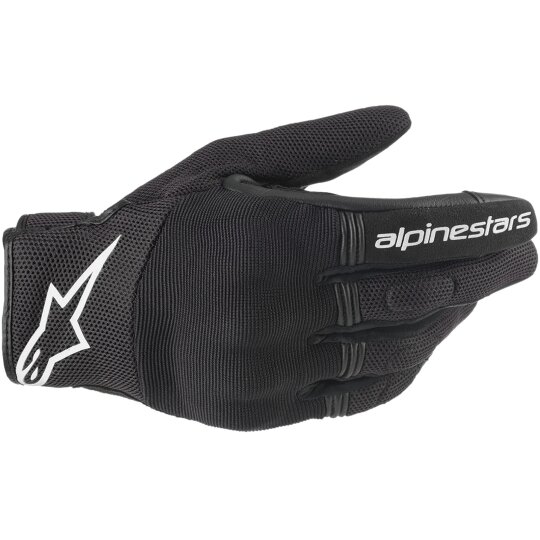 Gants moto Alpinestars Copper, noir / blanc