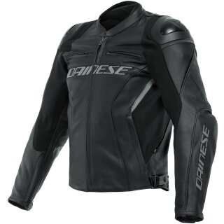 Blouson en cuir Dainese Racing 4 noir / noir 30