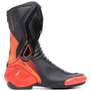 Botas Dainese Nexus 2 para hombres negros / rojo fluorescente 42