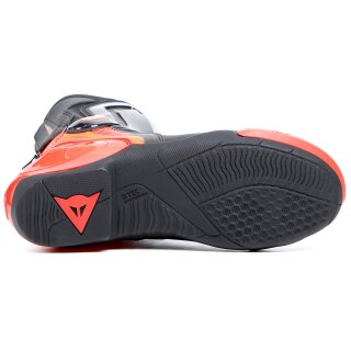 Botas Dainese Nexus 2 para hombres negros / rojo fluorescente 42