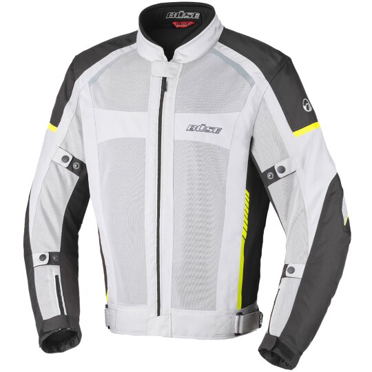 Büse Mens´ Santerno Textile Jacket light grey 2XL