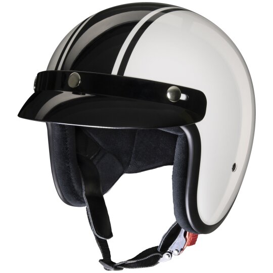 Kochmann RB-675 Jet Helmet White / Black XXL