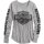 HD Ladies´ Authentic Bar&Shield Rib-Knit Top Light Grey Heather XL