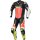 Alpinestars GP Tech V4 1 Piece Leather Suit Tech Air nero / rosso-fluo / giallo-fluo 50