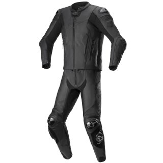 Alpinestars Missile V2 2tlg. Lederkombi Tech Air schwarz / schwarz 50