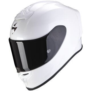 Scorpion Exo-R1 Evo Air Solid Blanc nacré Casque intégral