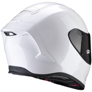 Scorpion Exo-R1 Evo Air Solid Blanc nacré Casque intégral