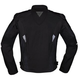 Chaqueta textil Modeka Lineos negro M