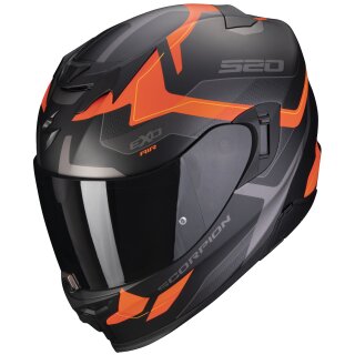 Scorpion Exo-520 Evo Air Elan Helmet Matt Black / Orange