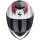 Scorpion Exo-520 Evo Air Elan Casque Blanc mat / Argent / Rouge