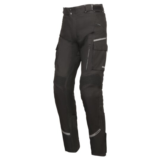 Modeka Trohn Pantaloni in tessuto nero uomo L-XL