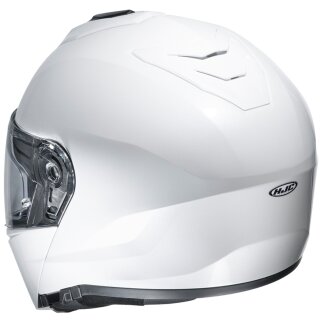 HJC i90 Solid weiß Klapphelm