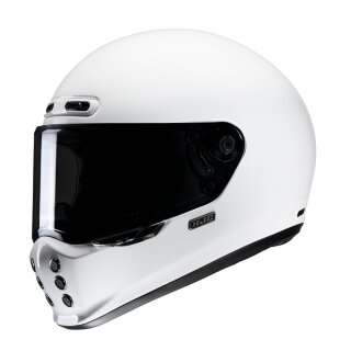 HJC V10 Solid white Full Face Helmet