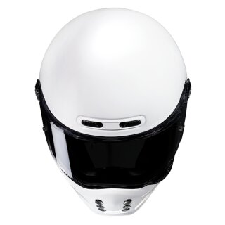 HJC V10 Solid white Full Face Helmet