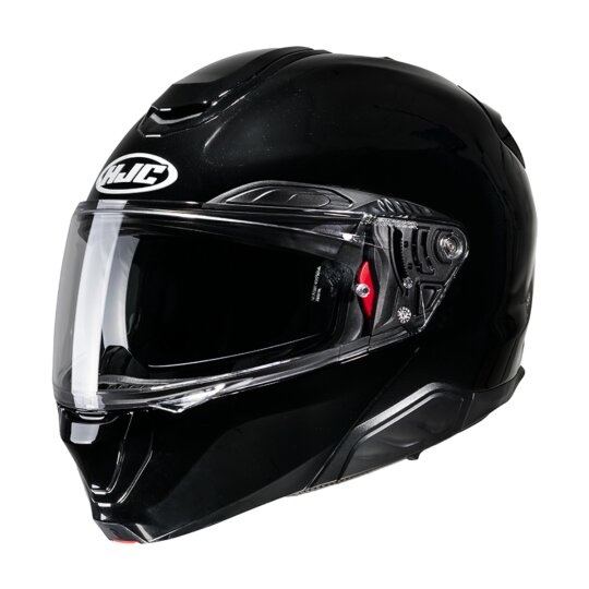 HJC RPHA91 Solid metallic black Flip Up Helmet S