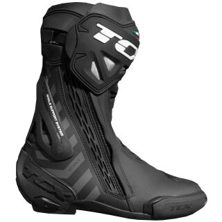 TCX RT-Race Botas moto hombre negro / oscuro gris 41