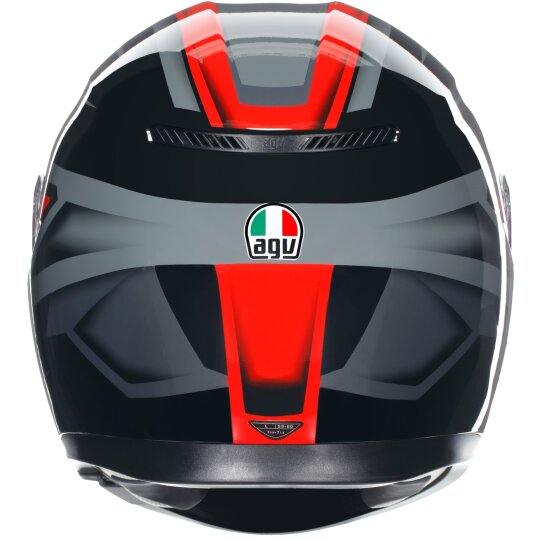 Casco Moto Integrale Agv K-5 S Multi Hurricane Nero Rosso Bianco Vendita  Online 